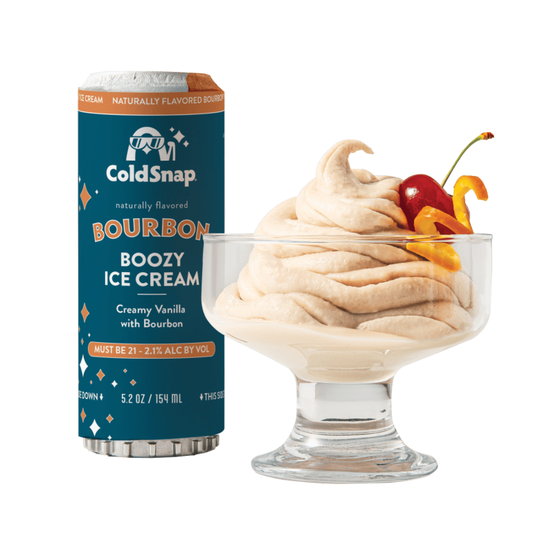 Bourbon Boozy Ice Cream (12-Pack)